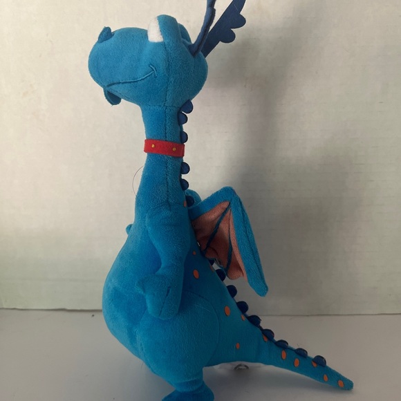 DISNEY STORE Doc McStuffins Stuffy Blue Dragon 9" Plush Stuffed Toy Doll - Picture 4 of 8